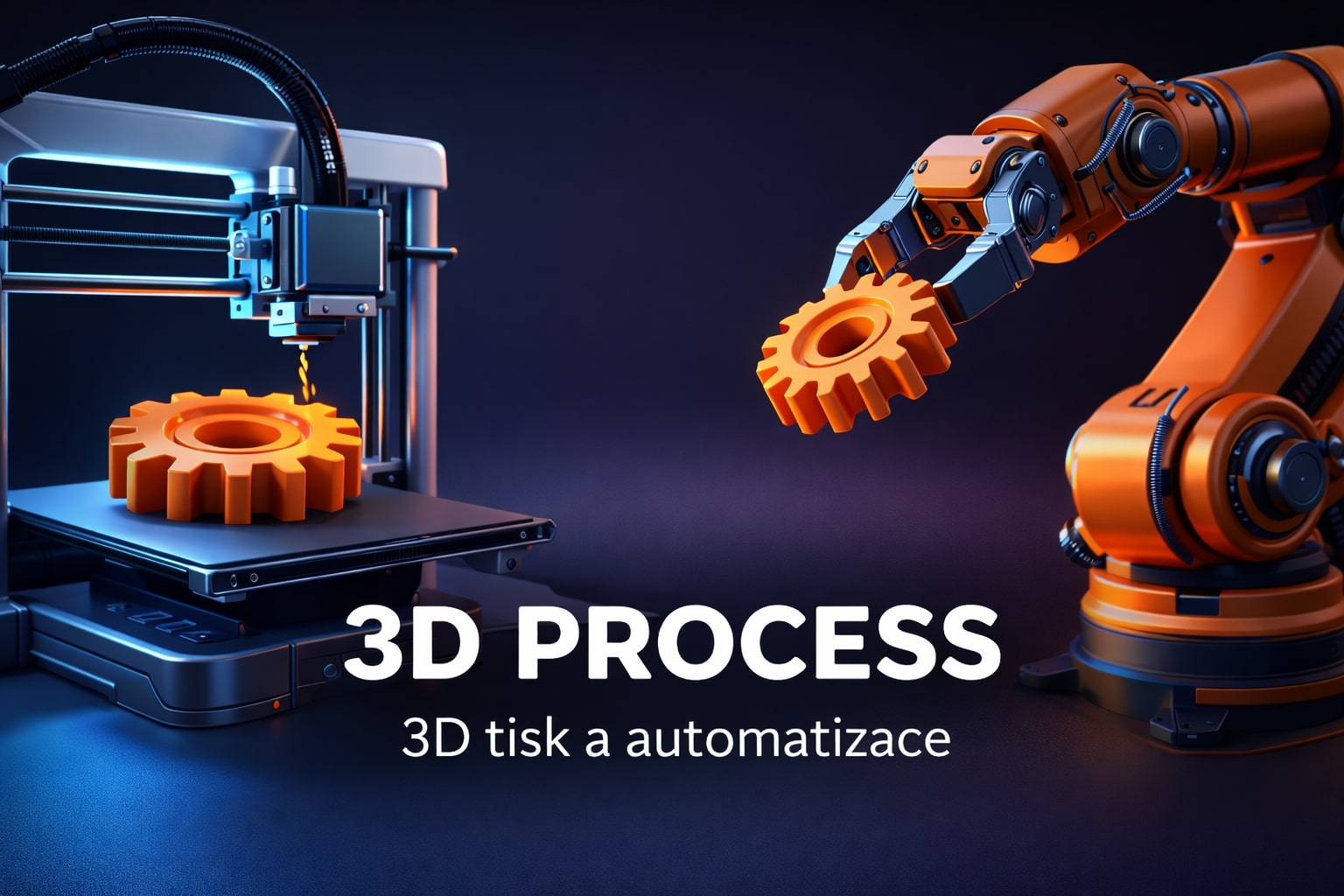 3DProcess – Průmyslová automatizace & 3D tisk